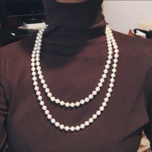 Faux Pearl Necklace